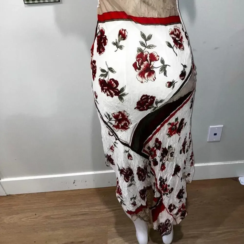 Vintage 90s y2k italian silk dress